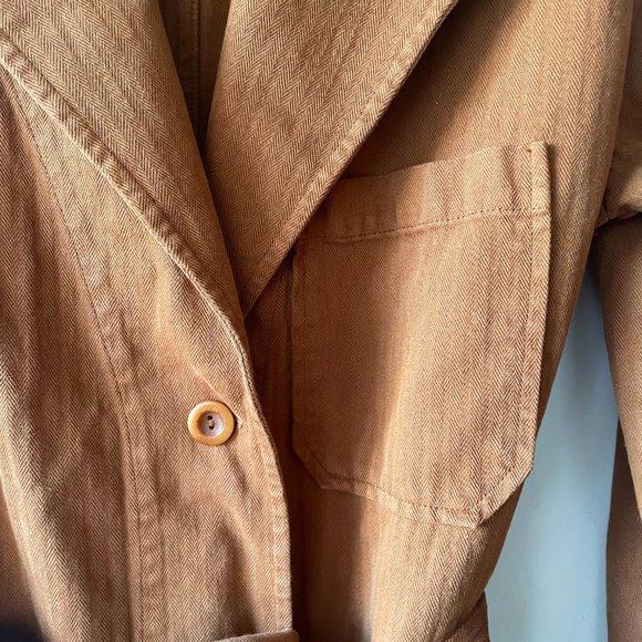 First Rite Shop Coat in Ginger - Picture 3 of 5